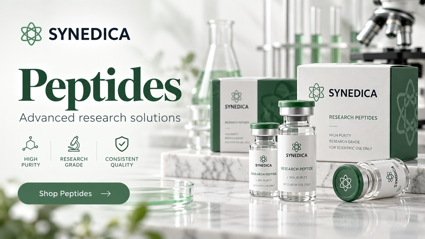 Peptides collection by Synedica Europe